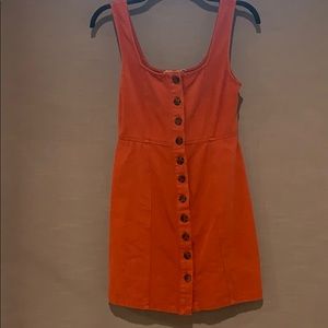 Chloe & Katie Burnt Orange Dress